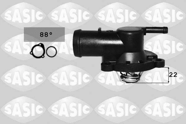 Thermostat, coolant (3306061)