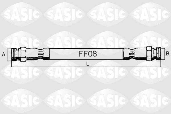 Brake Hose (SBH0157)