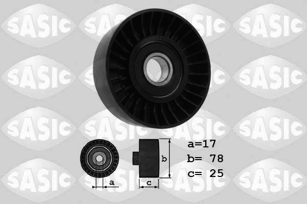 Deflection/Guide Pulley, V-ribbed belt (1620044)
