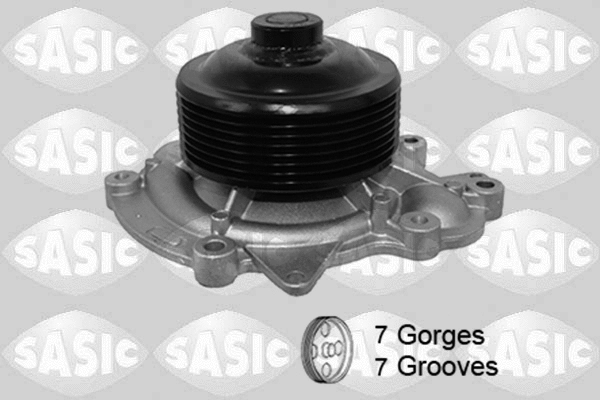 Water Pump, engine cooling (3606113)