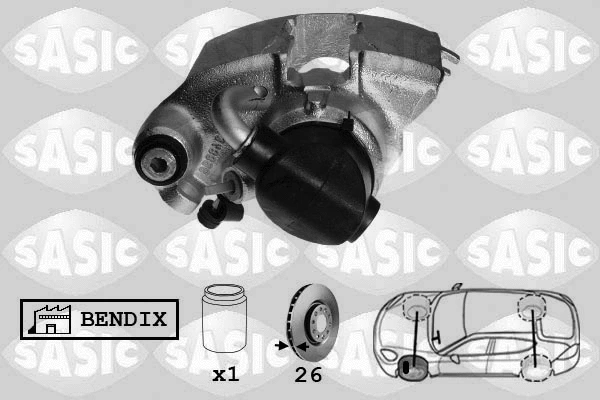 Brake Caliper (SCA0058)