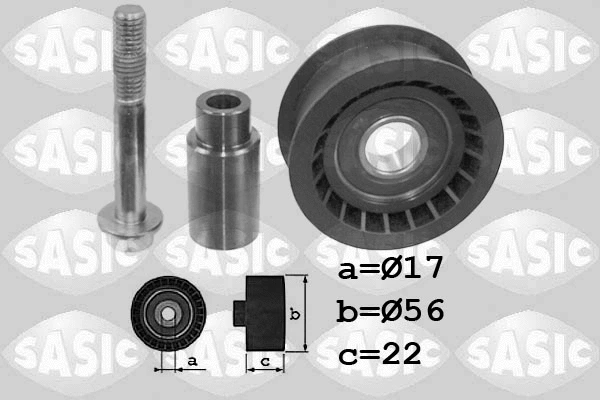 Deflection/Guide Pulley, timing belt (1706059)