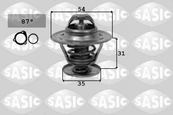 Thermostat, coolant (9000161)