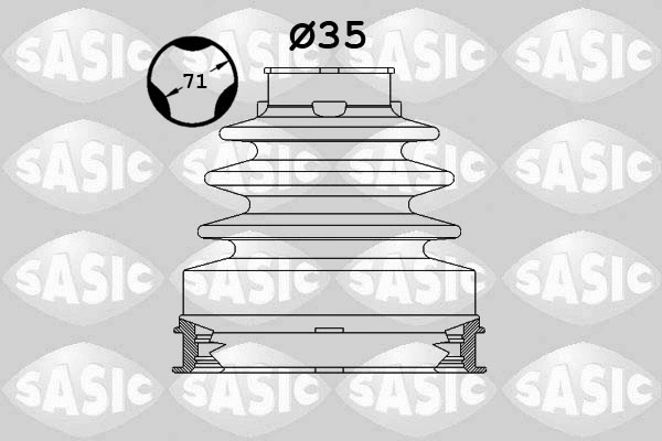 Bellow Kit, drive shaft (1906082)