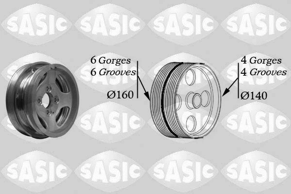Belt Pulley, crankshaft (2156037)