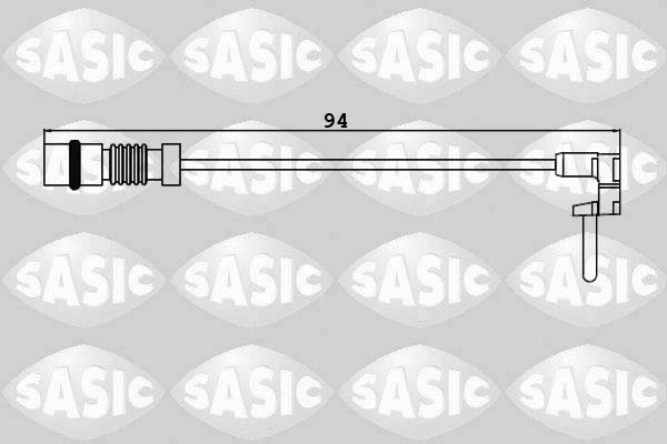 Warning Contact, brake pad wear (6236015)