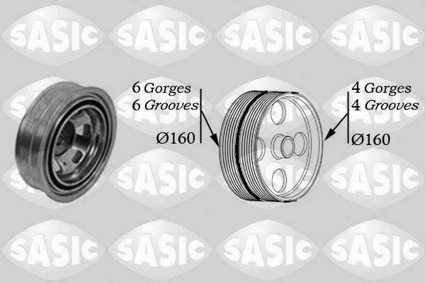 Belt Pulley, crankshaft (2156043)