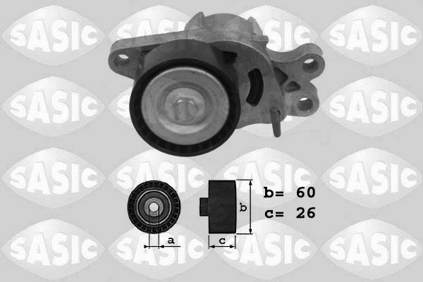 Belt Tensioner, V-ribbed belt (1620027)