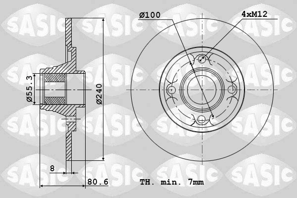 Brake Disc (6104003)