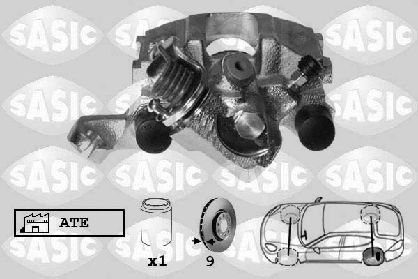 Brake Caliper (SCA6158)