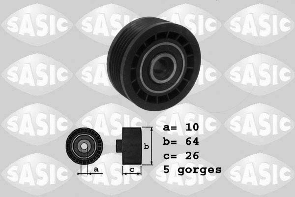 Belt Tensioner, V-ribbed belt (1624018)