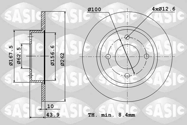 Brake Disc (6106220)