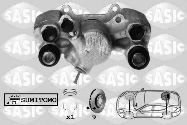 Brake Caliper (6506205)