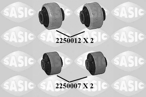 Repair Kit, control arm (7960003)