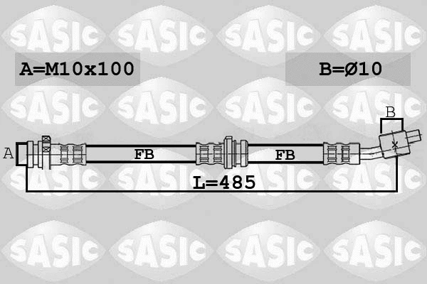 Brake Hose (6606258)