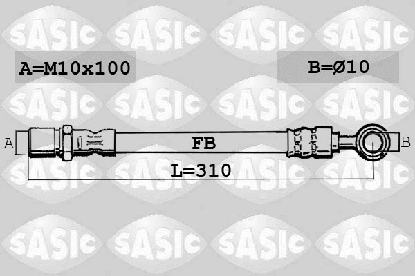 Brake Hose (6606109)