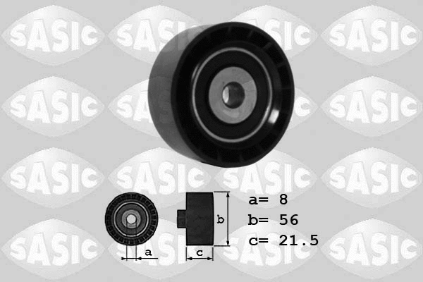 Deflection/Guide Pulley, V-ribbed belt (1624031)