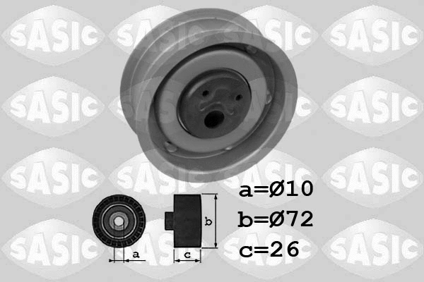 Tensioner Pulley, timing belt (1706042)