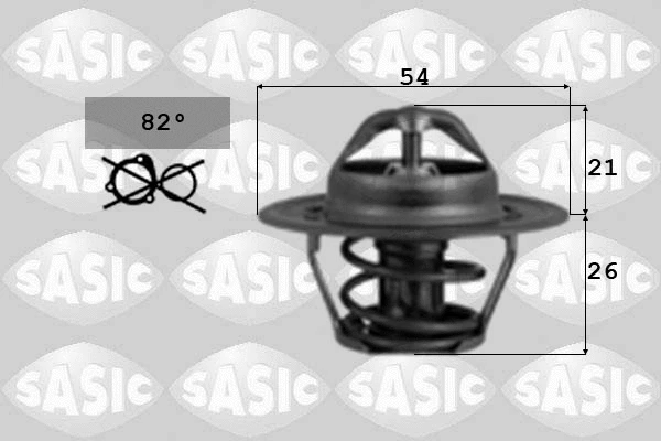 Thermostat, coolant (9000037)