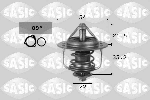 Thermostat, coolant (3306045)