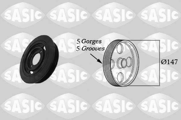 Belt Pulley, crankshaft (2156009)