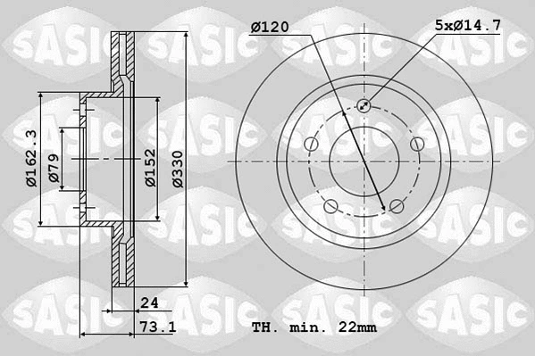 Brake Disc (6106138)