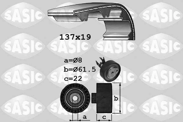 Timing Belt Kit (1756045)
