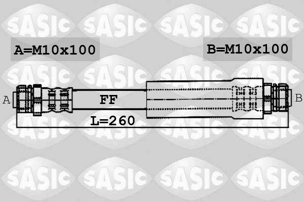 Brake Hose (6606009)