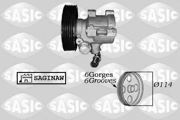 Hydraulic Pump, steering (7070017)