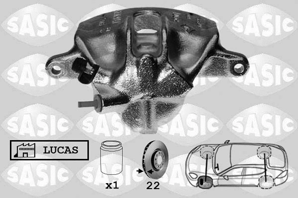 Brake Caliper (6504028)