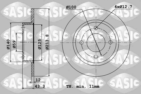 Brake Disc (9004566J)