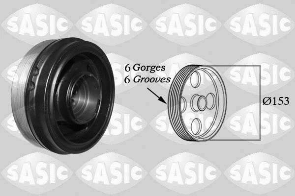 Belt Pulley, crankshaft (2156088)