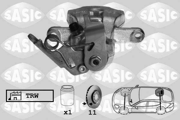 Brake Caliper (6506131)