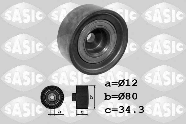 Deflection/Guide Pulley, timing belt (1706087)