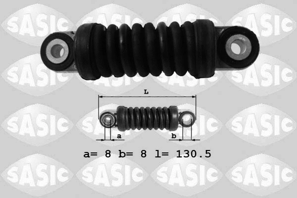 Belt Tensioner, V-ribbed belt (1620073)