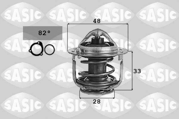 Thermostat, coolant (9000126)