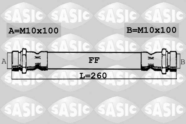 Brake Hose (SBH0165)