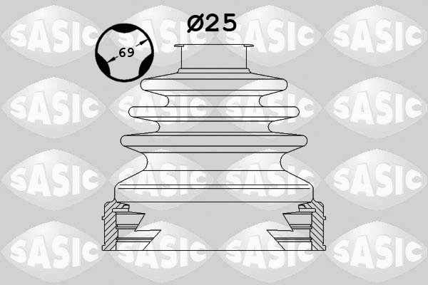 Bellow Kit, drive shaft (1906090)