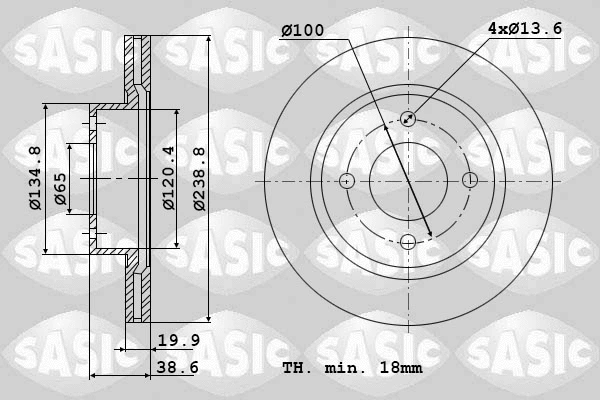Brake Disc (9004219J)