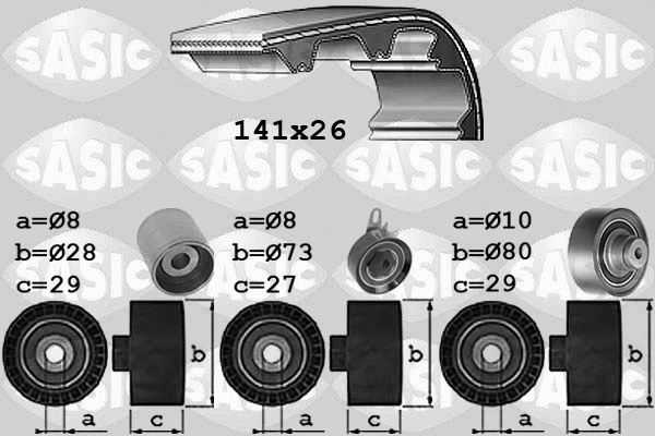 Timing Belt Kit (1756049)