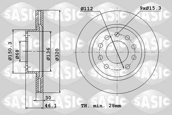 Brake Disc (6106034)