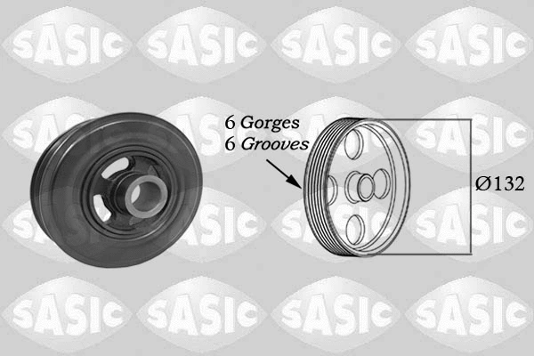 Belt Pulley, crankshaft (2156084)
