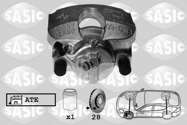 Brake Caliper (6504020)