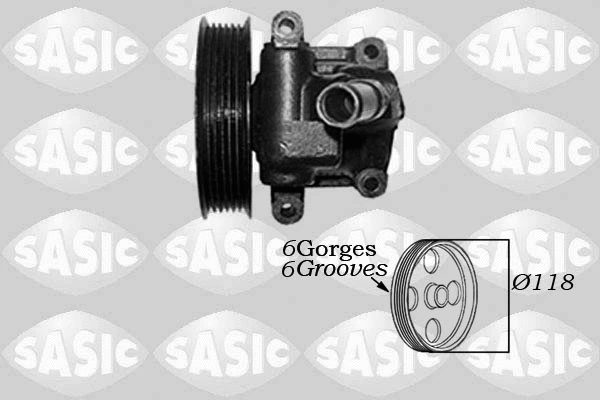 Hydraulic Pump, steering (7076019)