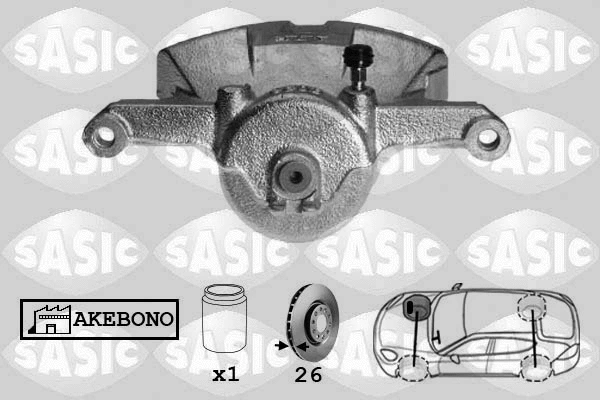 Brake Caliper (6506181)