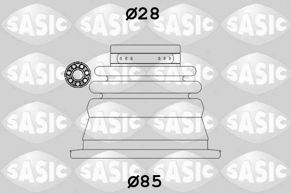 Bellow Kit, drive shaft (4003451)