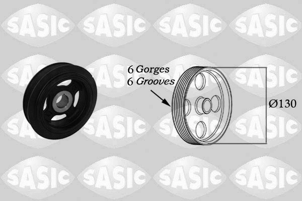 Belt Pulley, crankshaft (2156049)