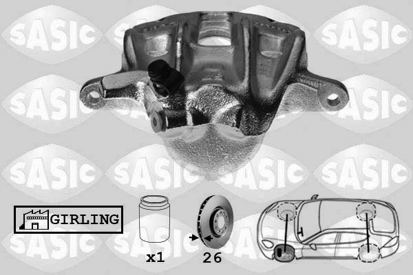 Brake Caliper (SCA0076)