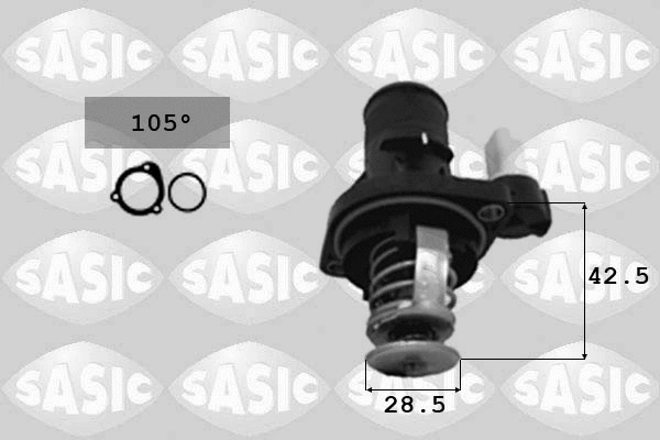 Thermostat, coolant (3300001)