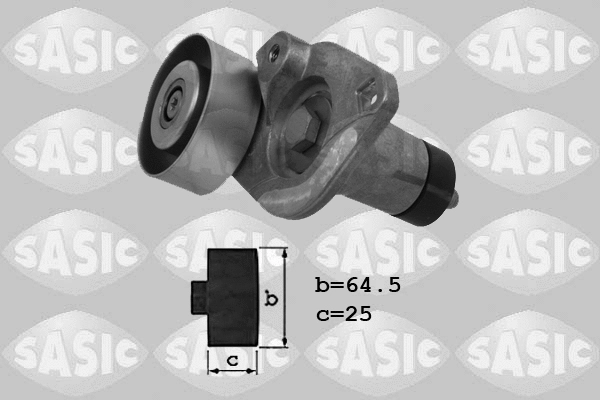 Belt Tensioner, V-ribbed belt (1620065)